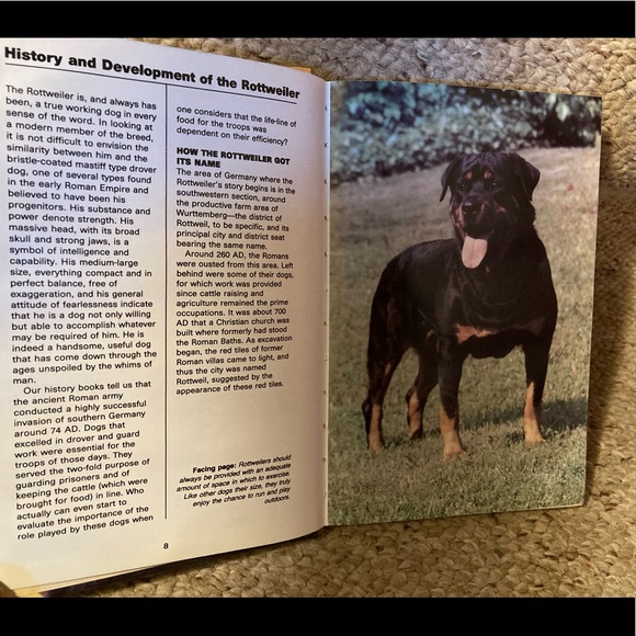Book (Hardback):Rottweiler by Anna Nicholas - Picture 11 of 16